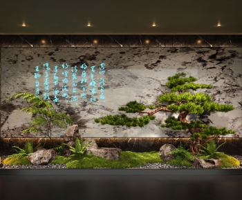 New Chinese Style Plant Landscaping-ID:974684951