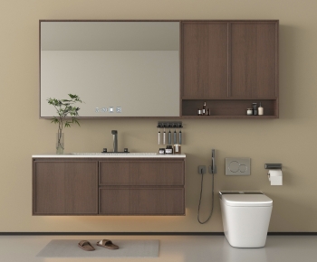 Modern Bathroom Cabinet-ID:512383945