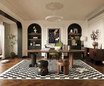 French Style Study Space-ID:971654896