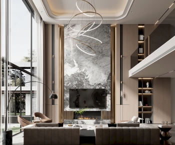 Modern A Living Room-ID:316301117