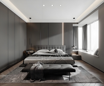 Modern Bedroom-ID:455880256