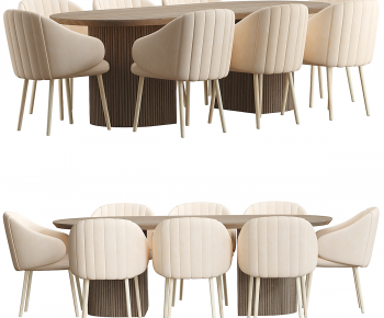 Modern Dining Table And Chairs-ID:516886007