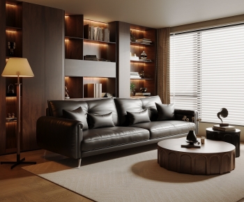 Modern A Living Room-ID:657329087