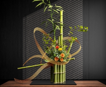 New Chinese Style Plant Landscaping-ID:163933998