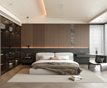 Modern Bedroom-ID:640126947