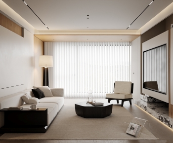 Modern A Living Room-ID:338759901