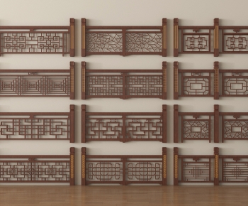 New Chinese Style Guardrail-ID:323494916