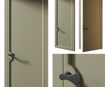 Modern Single Door-ID:417265895
