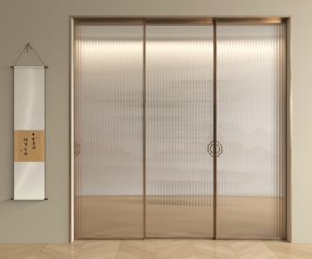 New Chinese Style Sliding Door-ID:914490946