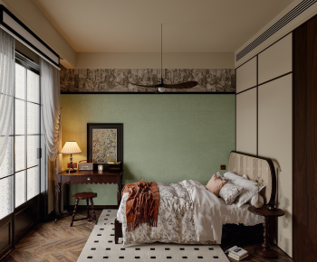 French Style Bedroom-ID:196134097