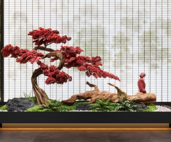 New Chinese Style Plant Landscaping-ID:292019874