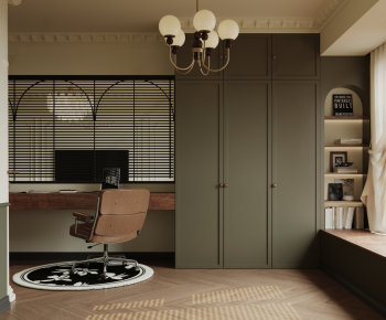 French Style Study Space-ID:845623024