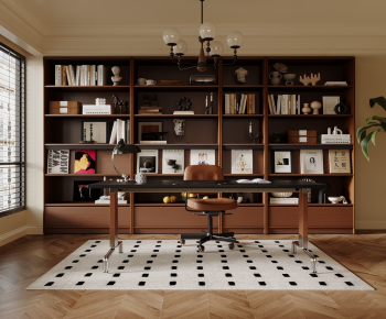 French Style Study Space-ID:680195094