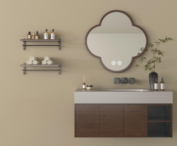 New Chinese Style Bathroom Cabinet-ID:470650918