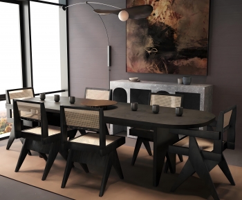 Modern Dining Table And Chairs-ID:873001104