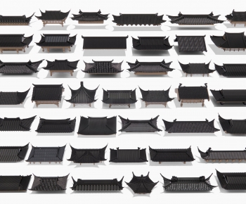 Chinese Style Building Component-ID:894469986