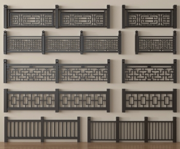 New Chinese Style Guardrail-ID:610213044