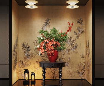 New Chinese Style Console-ID:982522965