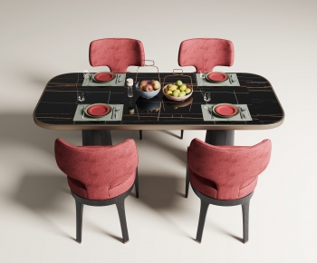 Modern Dining Table And Chairs-ID:344902998