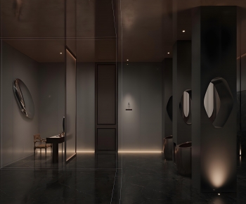 Modern Public Toilet-ID:249568941