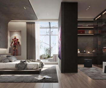 Modern Bedroom-ID:851176983