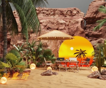 Modern Plant Landscaping-ID:400805957