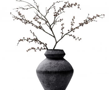 Wabi-sabi Style Flowers-ID:124222993