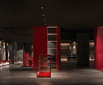 Modern Clothing Store-ID:595048906