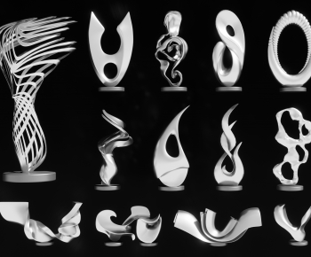 Modern Sculpture Sketch-ID:870119098