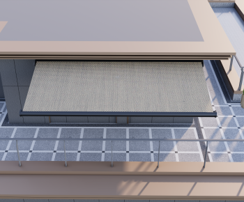 Modern Sunshade/Canopy/Tensioning Film-ID:805398948