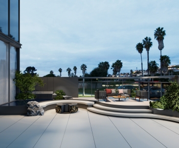 Modern Courtyard/landscape-ID:287786018