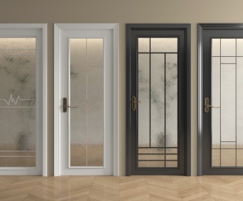 French Style Single Door-ID:244390016