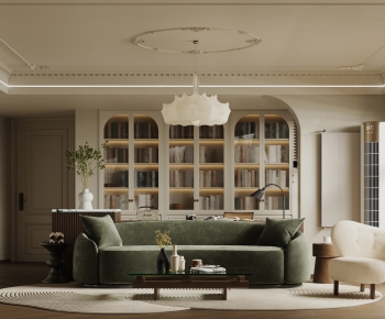 French Style A Living Room-ID:184080676