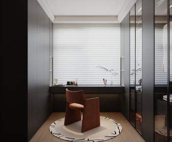 Modern Clothes Storage Area-ID:636099109