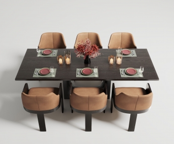 Modern Dining Table And Chairs-ID:247699027