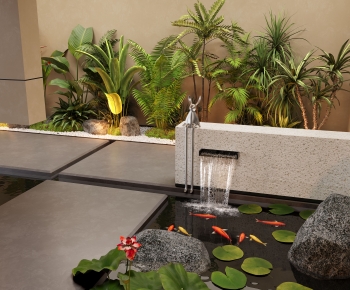 Modern Courtyard/landscape-ID:924657119