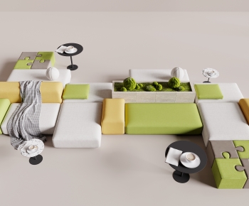 Modern Card Seat Sofa-ID:325862885