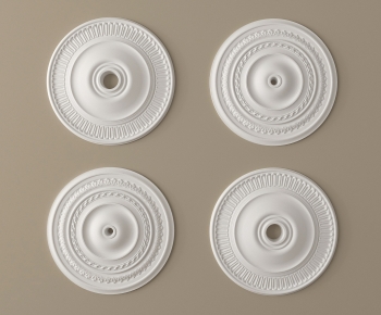 European Style Plaster Carved Top Plate-ID:922025922