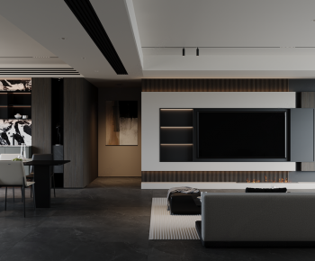 Modern A Living Room-ID:928404097