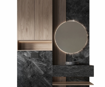 Modern Bathroom Cabinet-ID:510510921