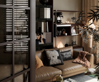 Modern A Sofa For Two-ID:719342957