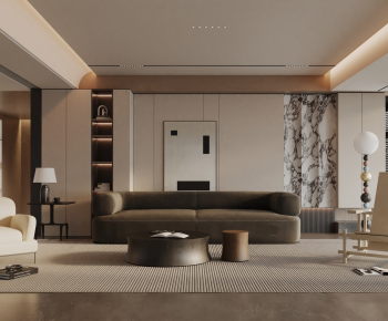 Modern A Living Room-ID:313167108