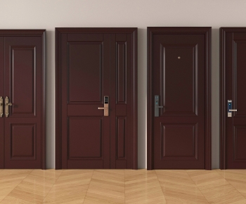 American Style Entrance Door-ID:891918904