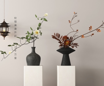 New Chinese Style Potted Green Plant-ID:461819893