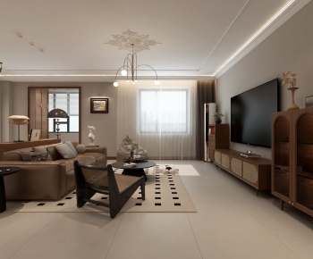 French Style A Living Room-ID:226750435