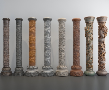 Chinese Style Column-ID:385439478