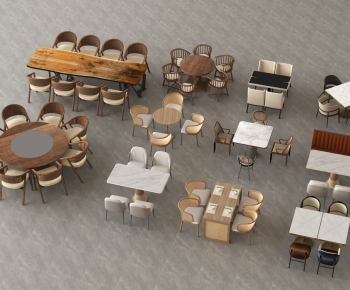 Modern Dining Table And Chairs-ID:799974927