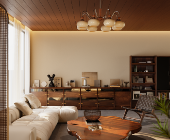 Modern A Living Room-ID:382889993