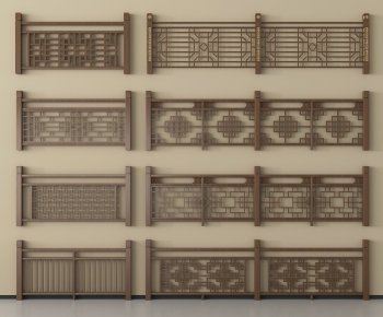 New Chinese Style Guardrail-ID:741342074