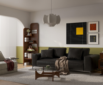 Modern A Living Room-ID:477709877